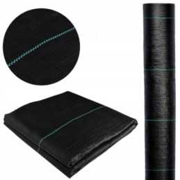 Agrotekstilė 1m, tvirta, juoda, nuo piktžolių