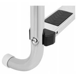 Uniprodo nerūdijančio plieno baseino kopėčios, 3 pakopos, 1600 mm