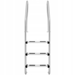 Uniprodo nerūdijančio plieno baseino kopėčios, 3 pakopos, 1600 mm