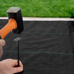 Žemės ūkio audinys augintas audinys 120g 1 1x50m nuo piktžolių