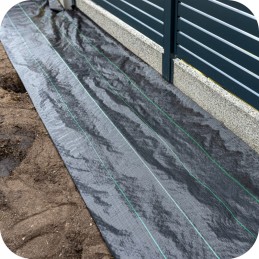 Agrotkanina agrotekstilė 70g 1,6 x 100m juoda + UV smeigtukai 3% nuo piktžolių