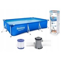 15in1 rėmo sodo baseinas 300x201x66 bestway