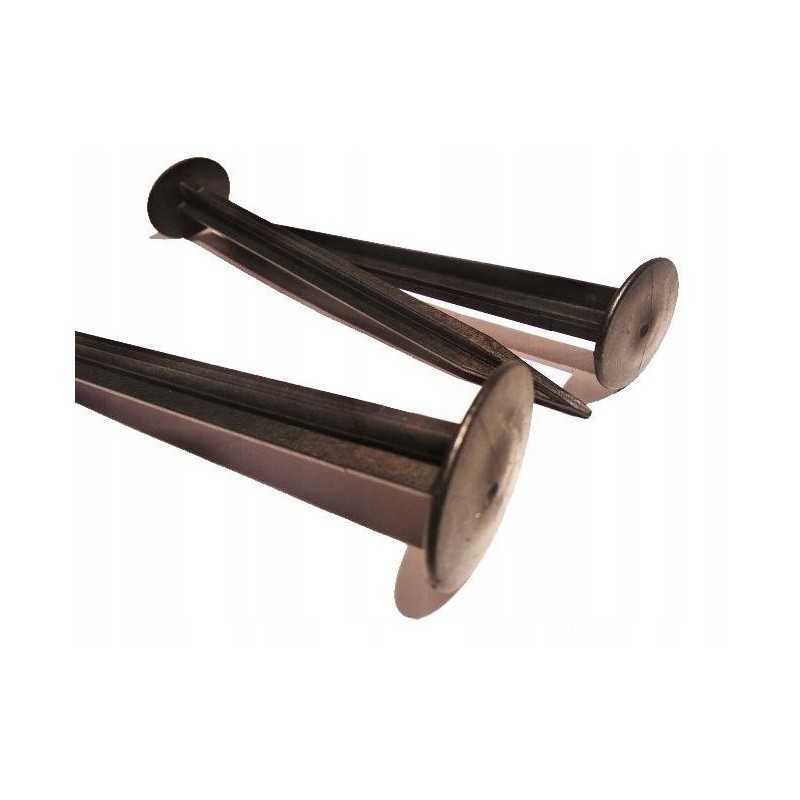 Spygliai smeigtukai inkarai agrotekstile 200 plastikas 20x