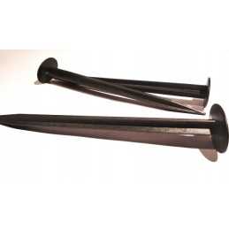 Spygliai smeigtukai inkarai agrotekstile 200 plastikas 20x