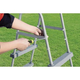 Dvipusės baseino kopėčios 84cm bestway 58430