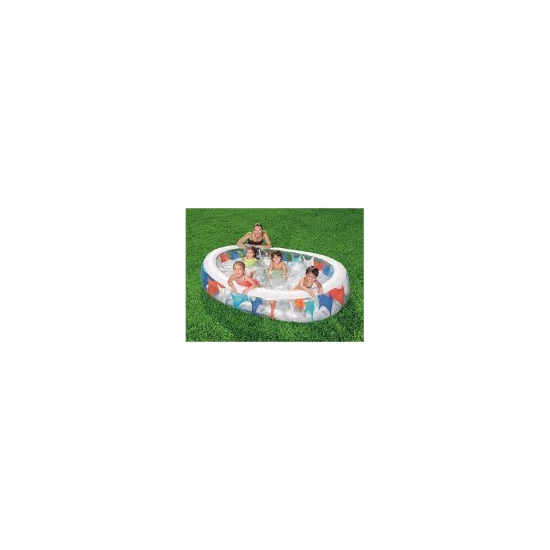 Bestway 54066 stačiakampis pripučiamas baseinas 229 x 152