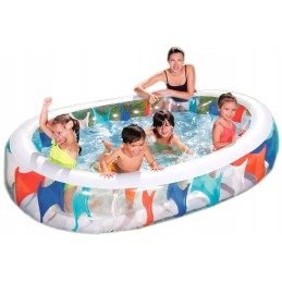 Bestway 54066 stačiakampis pripučiamas baseinas 229 x 152