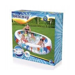 Bestway 54066 stačiakampis pripučiamas baseinas 229 x 152