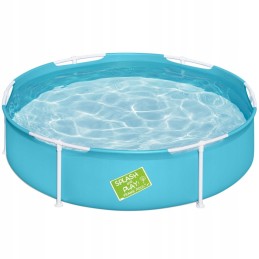 Apvalaus rėmo baseinas vaikams 152 x 38 cm bestway 56283