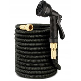 Long garden hose, extensible, 45 mm, gun connectors