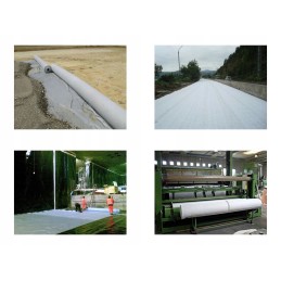 Pes500c sertifikuota geotekstilė, matmenys 4m x 2m