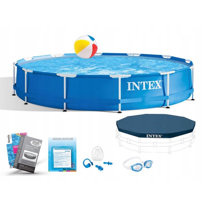 Intex rėmo baseinas 366x76cm 28210