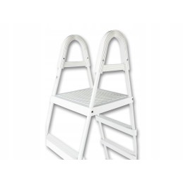 Cinkuotos baseino kopėčios 1 3 m, dvipusės