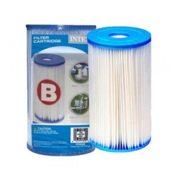 6 x siurblio filtrų komplektas, B tipo intex 29005