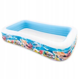 Pripučiamas baseinas su žuvimi 305x183x56 cm intex 58485