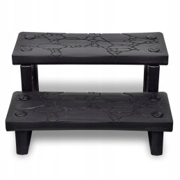 Lumarko juodos sūkurinės vonios laipteliai