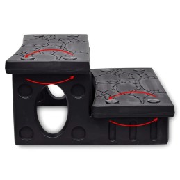 Lumarko juodos sūkurinės vonios laipteliai