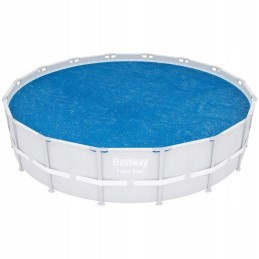 Saulės šildymo kilimėlis Bestway baseinui 462 cm