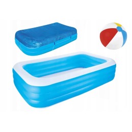 Bestway sodo baseino komplektas 3in1 305x183x56 cm