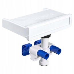 Krioklys prie baseino su bestway 58619 LED lempa