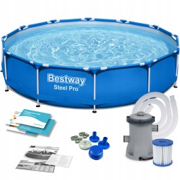 Bestway rėmo baseinas 366cm x 76cm 8in1 aukščiausios kokybės el. knyga nemokamai