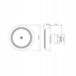 Mini seamaid lempa 500859 led balta 5 4 w
