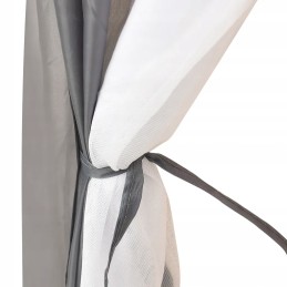 Baseino palapinės audinys 500x433x250 pilkas