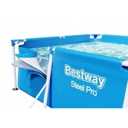 Didelis stačiakampio rėmo baseinas, 300 x 201 cm