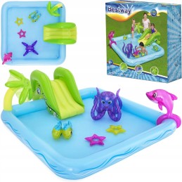 Žaidimų aikštelė sodo fantastiniam akvariumui 239x206x86 bestway čiuožykla