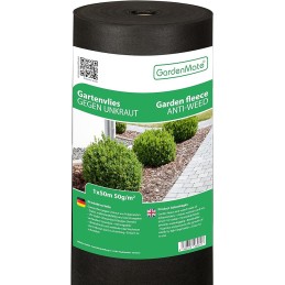 Augalinis mulčiavimas nuo piktžolių audinys 100x 5000cm 50 g m2