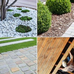 Augalinis mulčiavimas nuo piktžolių audinys 100x 5000cm 50 g m2