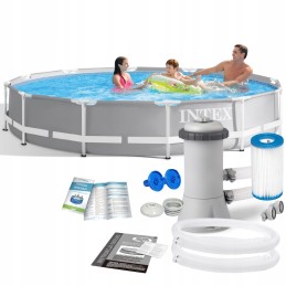 Plieninis sodo baseinas 366x76 cm intex 26712