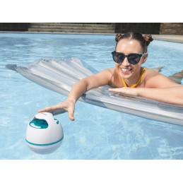 Bestway plaukiojantis musicwave garsiakalbis su Bluetooth ir LED lempute 58700