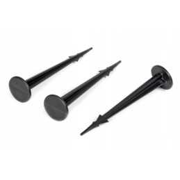 Kaiščiai tvirtinami prie žemės