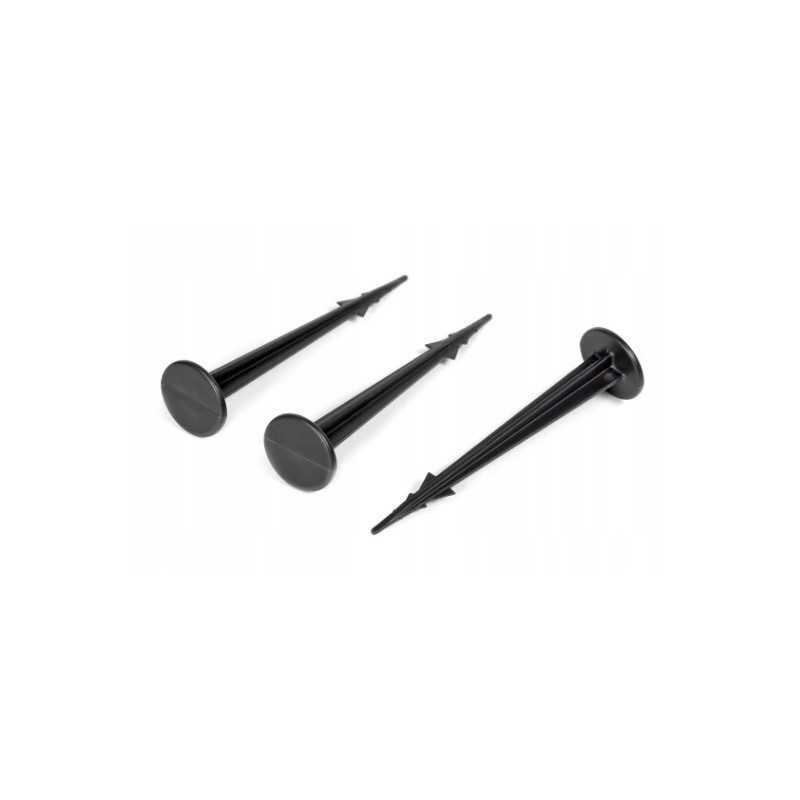 Kaiščiai tvirtinami prie žemės