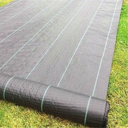 Agrotekstilė sodo kilimėlis agrotekstilė juoda žieminė 50 mx 1,6 m 90 g