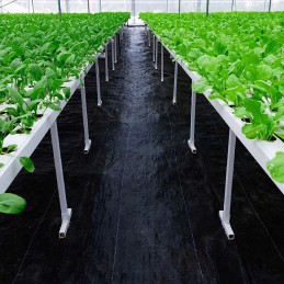 Agrotekstilė sodo kilimėlis agrotekstilė juoda žieminė 50 mx 1,6 m 90 g