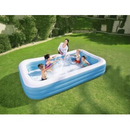 Didelis sodo baseinas liukso mėlyna 305x183x56 bestway