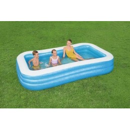 Didelis sodo baseinas liukso mėlyna 305x183x56 bestway
