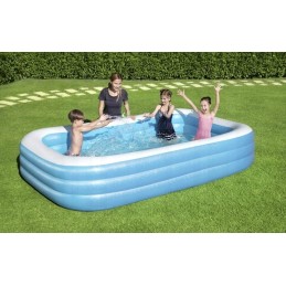 Didelis sodo baseinas liukso mėlyna 305x183x56 bestway