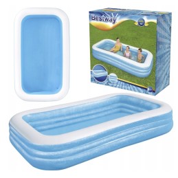 Didelis sodo baseinas liukso mėlyna 305x183x56 bestway