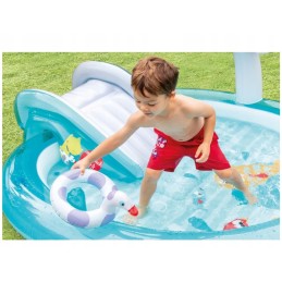 Baseino žaidimų aikštelė krokodilas 57165 intex