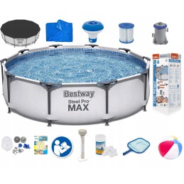 Bestway 305 baseino 305x76 rėmo rinkinys 20in1