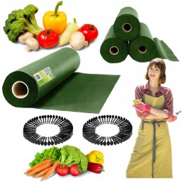 Agrotekstilė nuo piktžolių 1,6x50m 100 kaiščių, atspari piktžolėms UV stipri