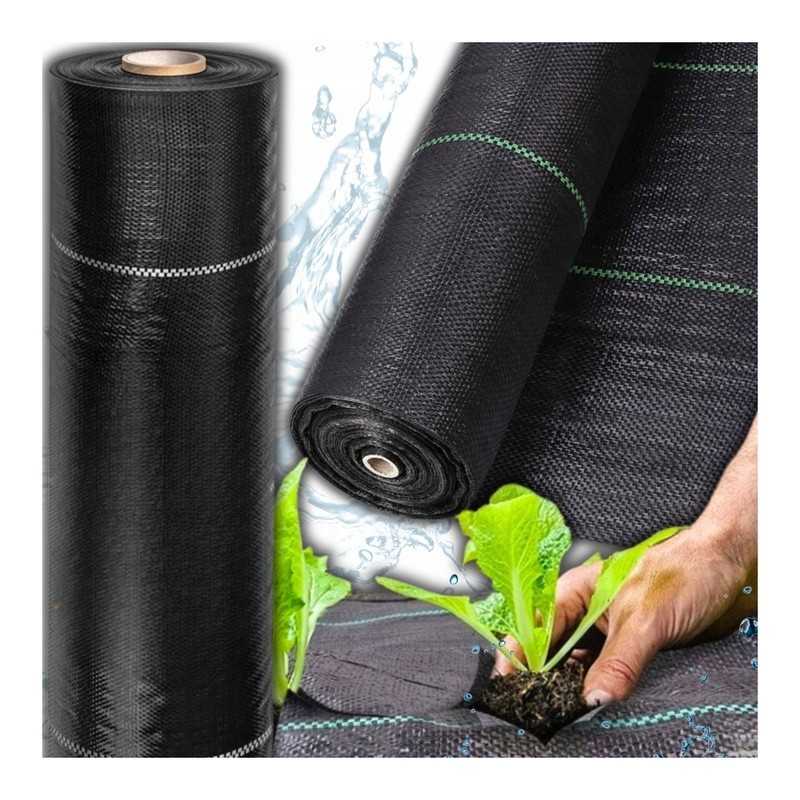 ⭐⭐apsaugos nuo piktžolių kilimėlis, sodo agrotekstilė žievei, tuja piktžolėms, juoda, 50m⭐⭐