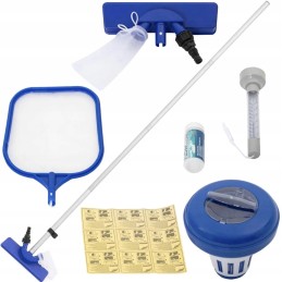 58195 baseino dulkių siurblys + tinklelis + dozatorius + termometras + pleistrai