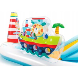 Vaikų žaidimų aikštelė pripučiamas laivas intex 57162