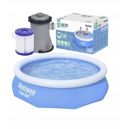 Bestway apvalus išsiplėtimo baseinas 305 x 305 cm