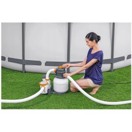 Bestway 58497 smėlio filtro siurblys baseinams 5678l h žarnų jungtys