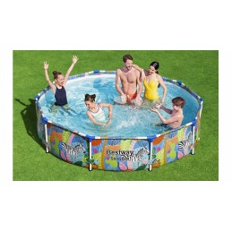 Karkasinis baseinas 10 pėdų 305x66 cm jūros gyvybės žvėrys